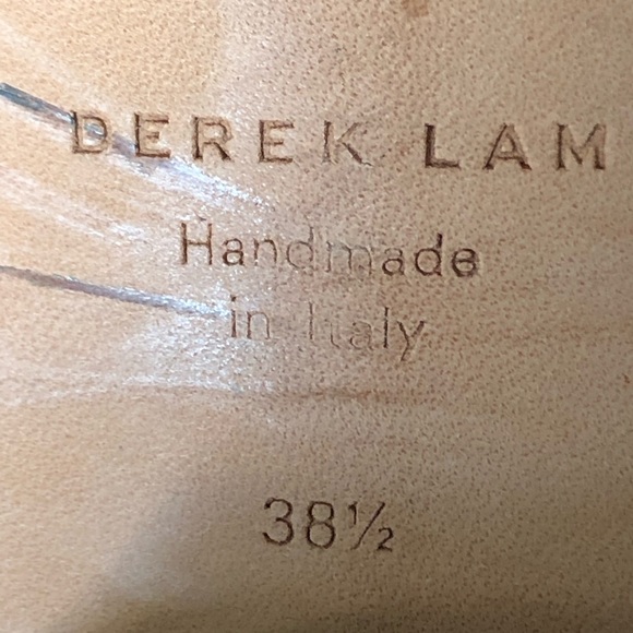 RARE❗️DEREK LAM Lee Side Buckle Loafer - White 8.5 - Picture 6 of 8